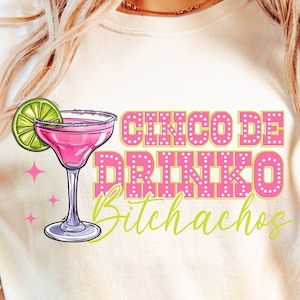 Cinco de Drinko png, Cinco de Mayo amusant png, shot de tequila png, Cinco de Mayo png, mexicain png, Fiesta png, Fiesta Squad png