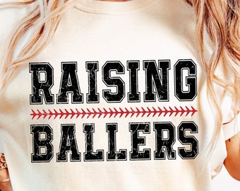 Mamá de béisbol SVG PNG, Criando jugadores PNG, Béisbol divertido PNG, Temporada de béisbol PNG, Mamá de béisbol PNG, Diseño grunge para el día del juego de béisbol