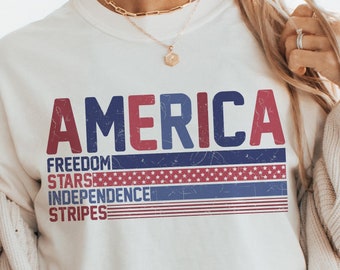 Retro America Png Svg, USA Png, Retro png, American Patriotic Png, Fourth of July Shirt, 4th Of July Sublimation PNG, Patriotic USA Png