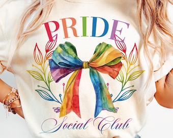 Pride Social Club png sublimering kokett rosett, HBTQ+ png, kärlek är kärlek png, western pride png, pride flagga png, HBTQ Pride png, Gay sida png
