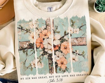 Jesus is the Light Png, Floral Christian Shirt Png, Motivational Quotes Png, Bible Verse Png, Floral Religious Png, His Grace is Enough Pn
