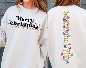 Merry Christmas Png, Christmas Spine Png, Trendy Cool Christmas Design Png, Christmas Skeleton Design, Dead Inside Png