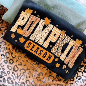 Pumpkin Season PNG, Retro Halloween PNG, Preppy Pumpkin Bow Png, Halloween Shirt Png, Trendy Fall Pumpkins, Spooky Season Png