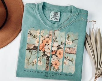Jesus is the Light Png, Floral Christian Shirt Png, Motivational Quotes Png, Bible Verse Png, Floral Religious Png, His Grace is Enough Pn