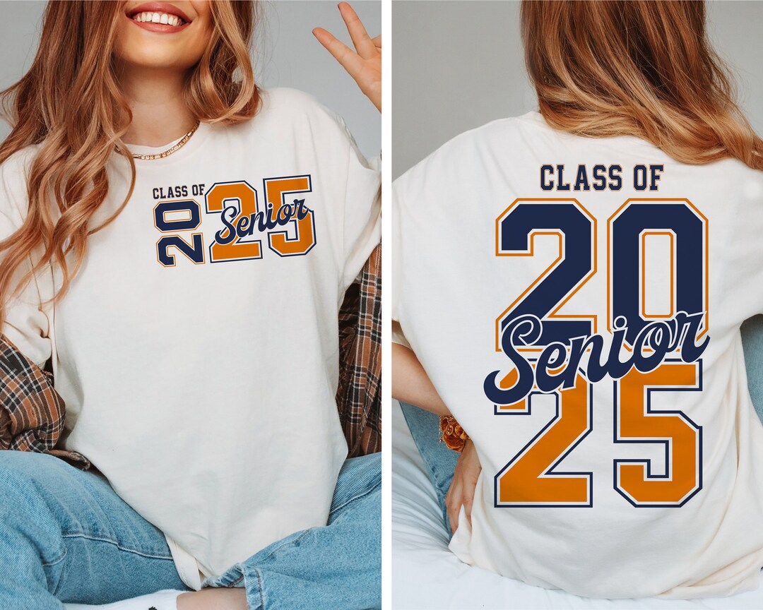 Class of 2025 Senior SVG and Png Digital Design, Graduation SVG, Class ...