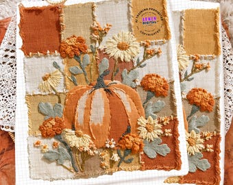 Floral Fall Pumpkin Png, Preppy Pumpkin Coquette Png, Brushstroke Pumpkin Spice Png, Glitter Pumpkin Png, Boho Autumn Flowers Png