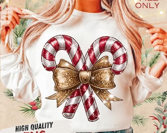 Candy Cane png Gold Christmas png Glitter Christmas png Coquette Holiday png Merry Christmas png Retro Christmas png Merry xmas png Disco