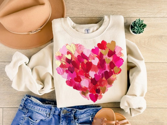 Valentine Day Heart Brushstroke png, Valentine png, Valentines day Png, xoxo png, valentine png designs, Coquette Valentine Png Trendy Vday