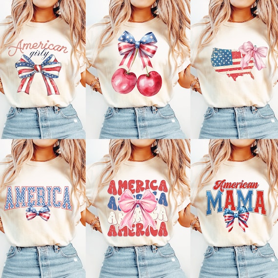 Coquette 4th Of July Png Bundle, America png,American Girly Png,America PNG,country july png,4th of July png,Fourth Of July PNG,Coquette
