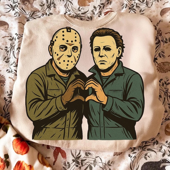 Retro Heart Hand Halloween Png, Halloween Friends Png , Horror Friends Png, Movie Killer Png, Scary Halloween Png, Horror Friends Png