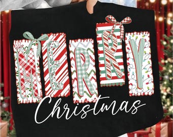 Coquette Christmas Tree Png, Christmas Png, Preppy Png, Christmas Png, Christmas Bow Png, Merry Christmas Png, Faux Glitter Png, Brushstroke