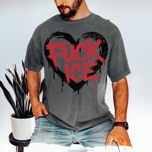 Fuck Ice Svg, Anti-Trump Fuck Ice Svg Png, Abolish ICE Png, Human Rights Activist, Activism svg png,Chinga La Migra Png,Political Shirts Png image 4