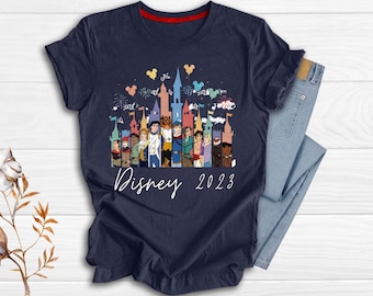 Personalized Disney Family Birthday Shirt, Customizable Prince Birthday Shirt, Custom Disney Family Vacation 2023 Shirt, Disney boy Shirt