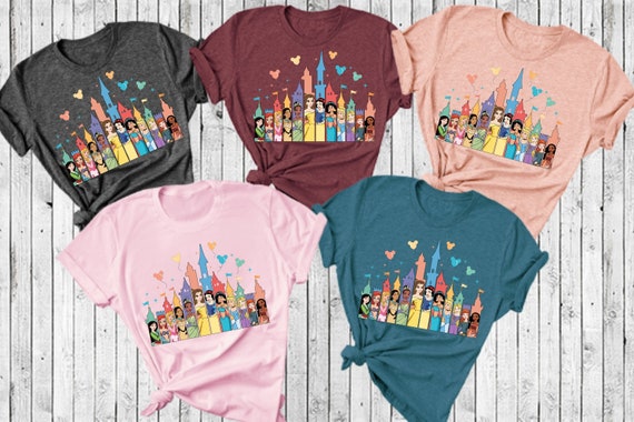 disneyland princess shirts