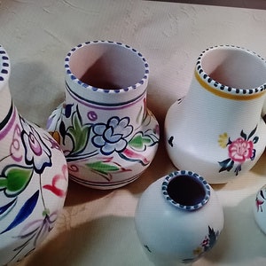 VINTAGE POOLE POTTERY. 1920s to 1950s. Myrtle Bond. Hand Painted