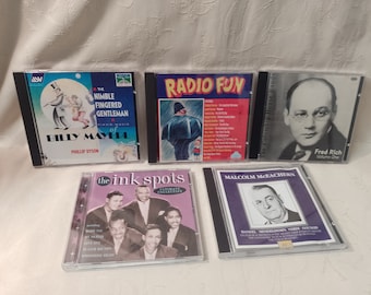 CD'S BILLY MAYERL, Radio Fun, The Ink Spots, Malcolm McEachern, Fred Rich