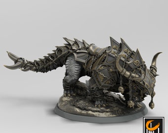 Araki - Rescale Miniatures - Mountable Creature - 8K Resin Printed Tabletop Miniature