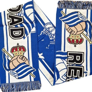 Schal real sociedad spanischen verein calcio fussball geschenk fussball geschenk