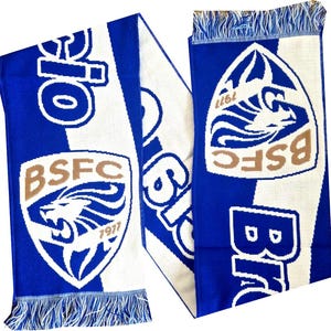scarf brescia club italy calcio football gift soccer gift