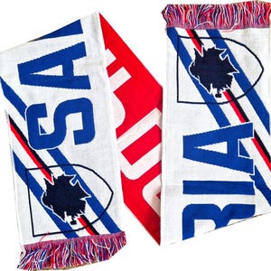 scarf sampdoria club italy calcio football gift soccer gift
