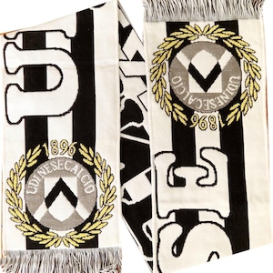scarf forza udinese club calcio italy calcio football gift soccer gift