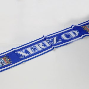 Schal xerez cd blau Club Spanien Calcio Fußball Geschenk Fußball Geschenk