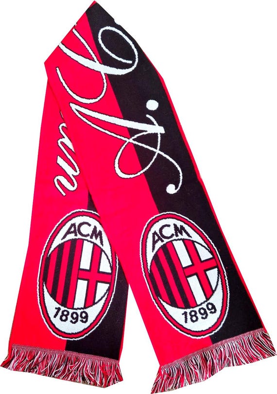 Écharpe De Supporter AC Milan - Rouge - Club Italien