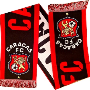 scarf caracas venezuela calcio football gift soccer gift