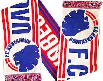 scarf fc kobenhavn denmark club calcio football gift soccer gift
