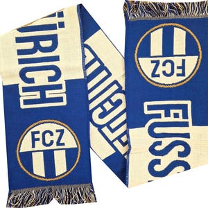scarf futssballclub zurich Switzerland club spain calcio football gift soccer gift