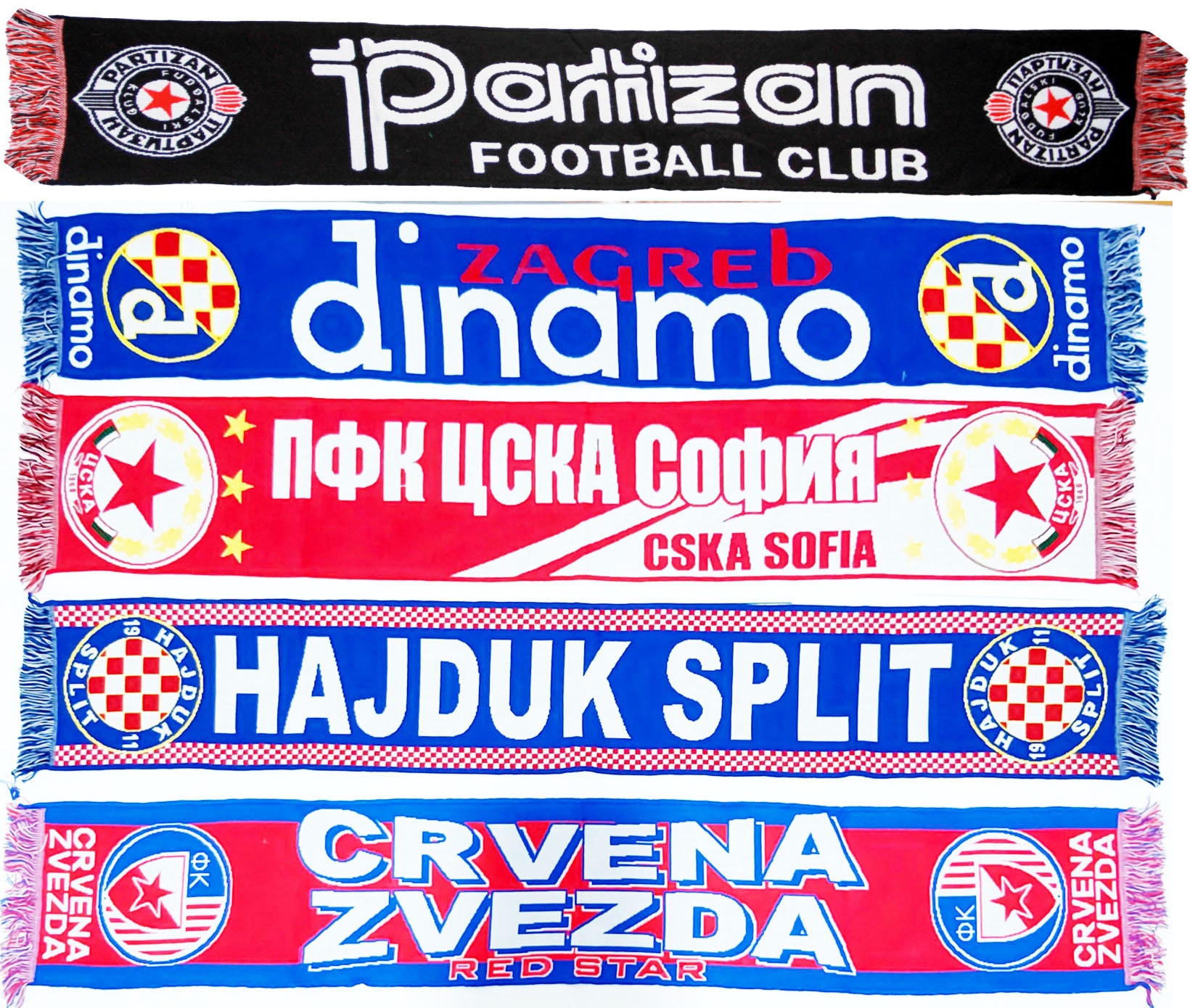 Original Football Scarf HNK Hajduk Split 