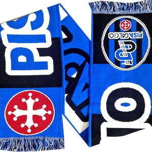 scarf pisa club calcio italy calcio football gift soccer gift