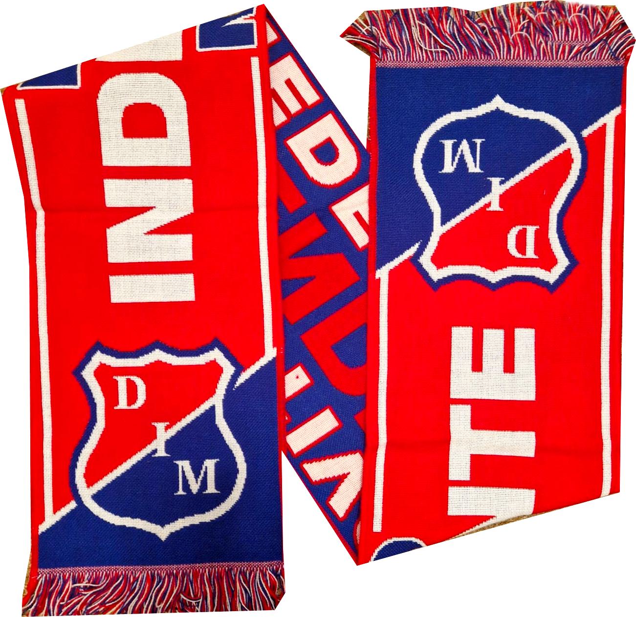 scarf deportivo independiente medellin colombia club calcio football gift soccer gift
