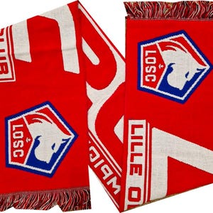 scarf losc new model club france calcio football gift soccer gift