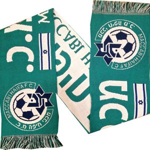 Scarf maccabi haifa sciarpa scarves gift sa 100% ACRYLIC FAN jersey flag bandana
