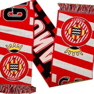 Schal Girona fc Spanien Calcio Fußball Geschenk Fußball Geschenk