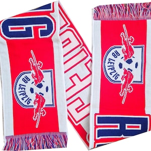 scarf rb leipzig germany deutschland calcio football gift soccer