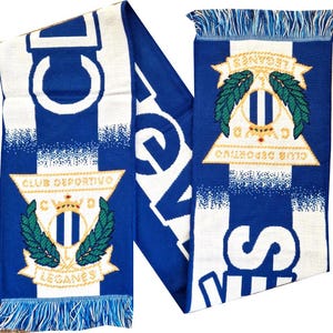 Schal CD Leganes Club Spanien calcio Fußball Geschenk Fußballgeschenk