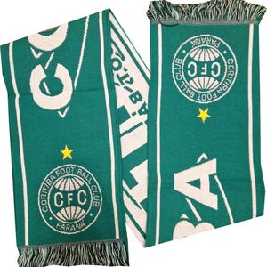 scarf coritiba brazil calcio football gift soccer gift