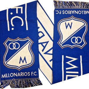 Schal Millonarios Colombia Calcio Fußball Fussball Geschenk Fussball Geschenk