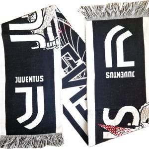 scarf juventus fc club calcio italy calcio football gift soccer gift