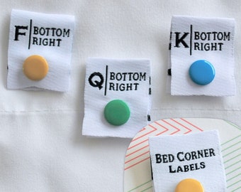 Bed Sheet Tags, Laundry Hack, Good Housekeeping Gift, Bed Sheet Size Organizer, Linen Closet Organization, Labels for Fitted Bed Sheets