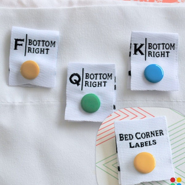 Snap on Bed Labels Etsy