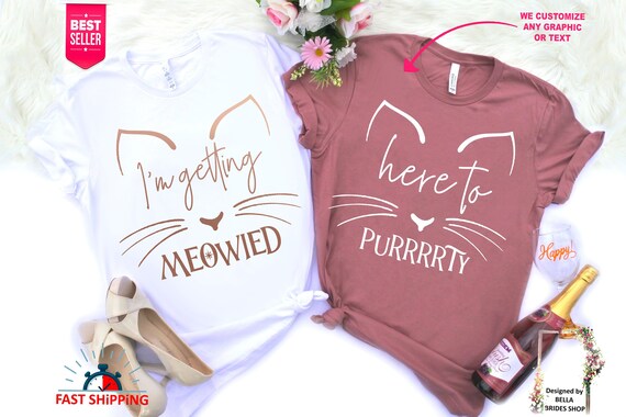 Happily Meowied T-Shirt Happily Meowied T-Shirt