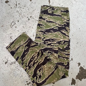 Vintage Tiger Stripe Pants - Etsy 
