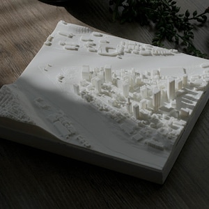 Pittsburgh PA | 3D Printed Map, 8 Inches