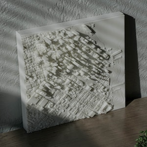 San Francisco | 3D Printed Map, 8 Inches
