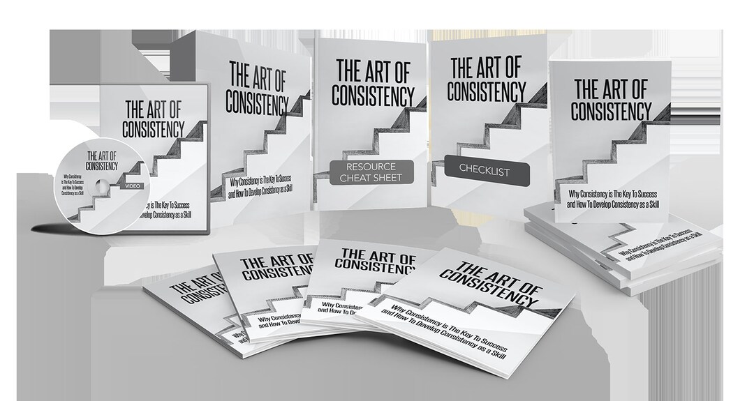 The Art of Consistency Bundle/creator/economy/advantage/success/goal ...