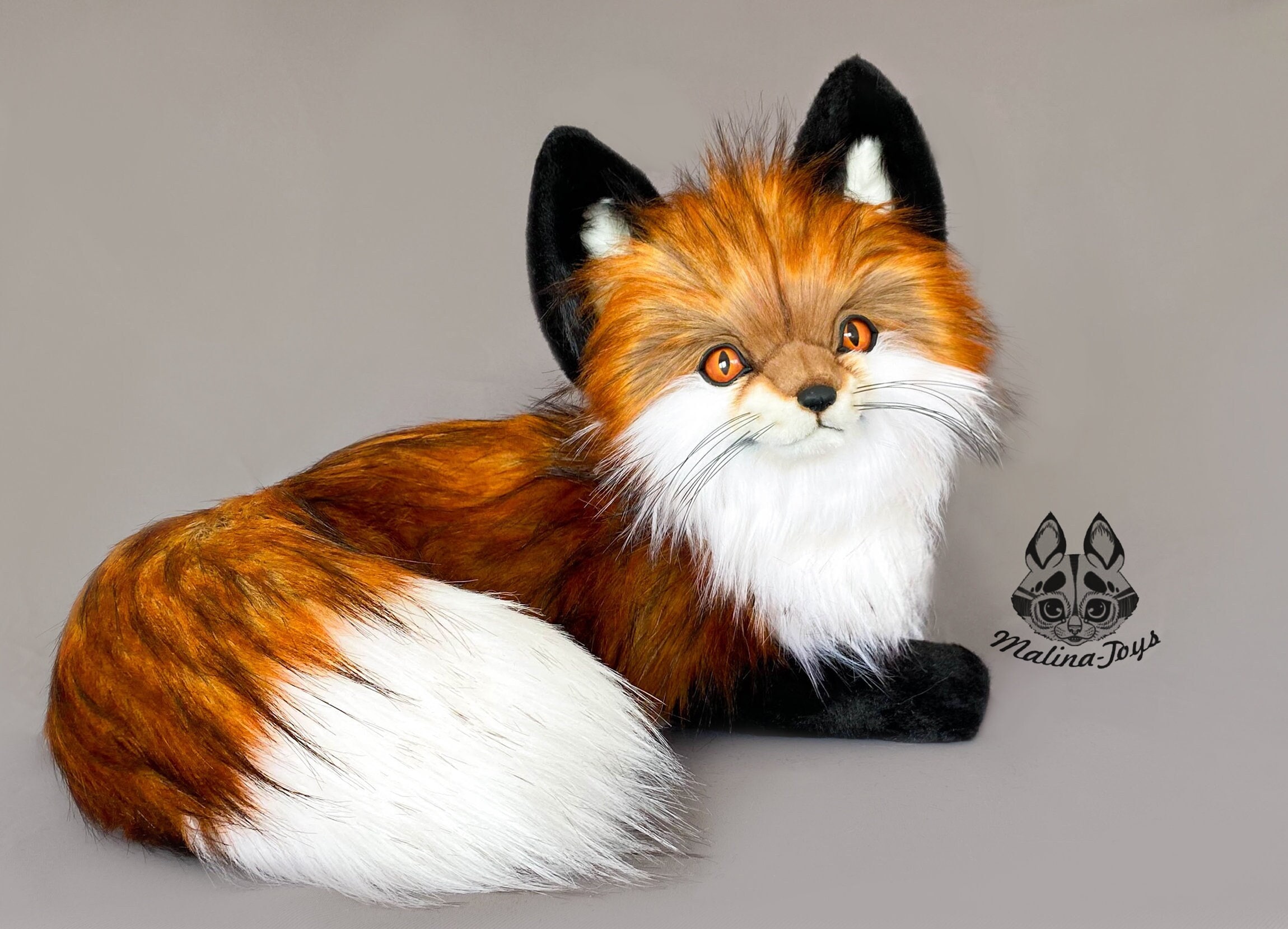 Malina-Toys - Say hello to a small Arctic fox Angel ♥