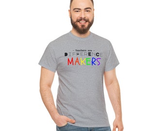 Camiseta de algodón grueso Difference Makers